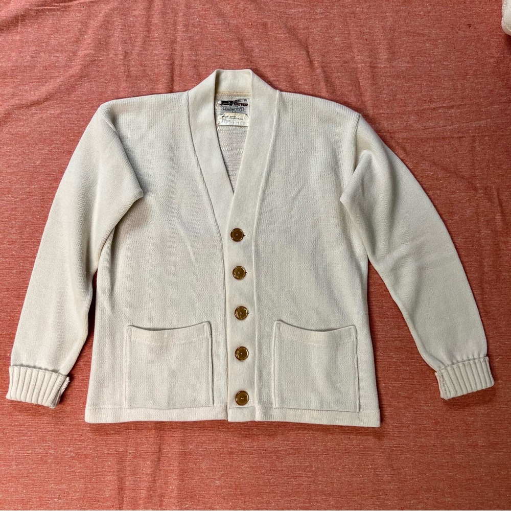 vintage ivory cardigan